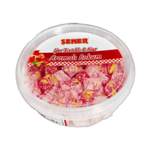 Lokum with pomegranate and peanuts flavor 350g | Sener