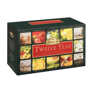 Ahmad Tea London Twelve tea set 60 envelopes